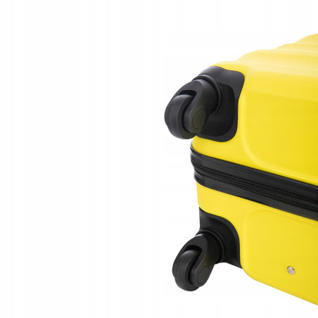 Walizka twarda kabinowa ABS VULT01 S YELLOW 38 l WINGS