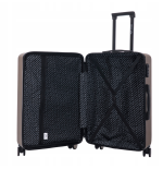 Walizka WINGS twarda średnia ABS CT01 M CHAMPAGNE 63 l