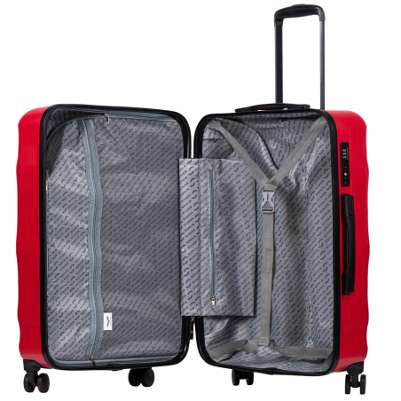 Walizka twarda kabinowa poliwęglan (polikarbonat) PC17268 S YELLOW WINGS