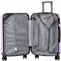 Walizka twarda kabinowa Wings ABS TR059 S ROSE RED- EGRET 38 l
