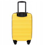 Walizka twarda kabinowa poliwęglan (polikarbonat) PC17268 S YELLOW WINGS