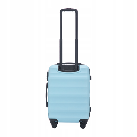 Walizka twarda kabinowa ABS VULT01 S LIGHT BLUE 38 l WINGS