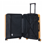 Walizka WINGS twarda średnia ABS CT01 M YELLOW 63 l