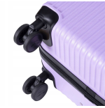 Walizka twarda kabinowa Wings ABS TR059 S ROSE RED- EGRET 38 l