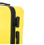 Walizka twarda kabinowa ABS VULT01 S YELLOW 38 l WINGS