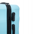 Walizka twarda kabinowa ABS VULT01 S LIGHT BLUE 38 l WINGS