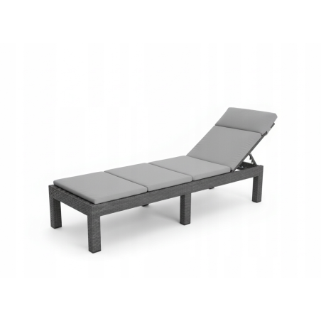 Leżak metal SL01-C SZARY