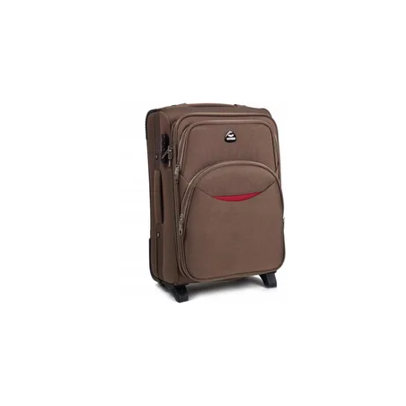 Walizka miękka średnia Wings codura 1708(4) M DOUBLE YELLOW 63 l