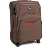 Walizka miękka średnia Wings codura 1708(4) M DOUBLE YELLOW 63 l