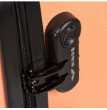 Walizka twarda średnia ABS SN120 M LIGHT BLUE 63 l WINGS