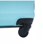 Walizka twarda kabinowa ABS VULT01 S LIGHT BLUE 38 l WINGS