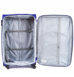 Walizka miękka średnia Wings codura 1708(4) M DOUBLE YELLOW 63 l