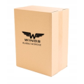 Walizka twarda kabinowa mała ABS SN120 XS LIGHT BLUE 28 l WINGS