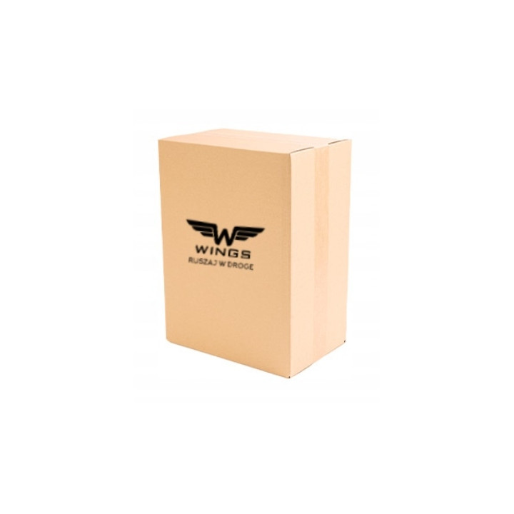 Walizka twarda kabinowa mała ABS SN120 XS LIGHT BLUE 28 l WINGS