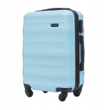 Walizka twarda kabinowa ABS VULT01 S LIGHT BLUE 38 l WINGS