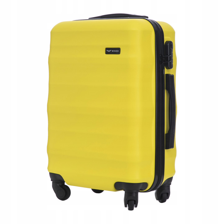 Walizka twarda kabinowa ABS VULT01 S YELLOW 38 l WINGS