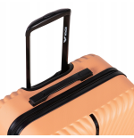 Walizka twarda kabinowa mała ABS SN120 XS LIGHT BLUE 28 l WINGS