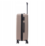 Walizka WINGS twarda średnia ABS CT01 M CHAMPAGNE 63 l