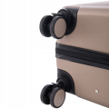 Walizka WINGS twarda kabinowa ABS CT01 S CHAMPAGNE 38 l