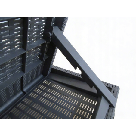 Leżak metal SL01-C SZARY