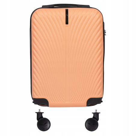 Walizka twarda kabinowa mała ABS SN120 XS LIGHT BLUE 28 l WINGS