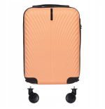 Walizka twarda kabinowa mała ABS SN120 XS LIGHT BLUE 28 l WINGS