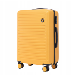 Walizka WINGS twarda średnia ABS CT01 M YELLOW 63 l