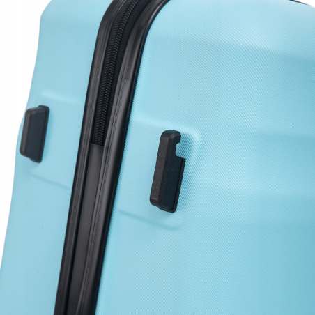 Walizka twarda kabinowa ABS VULT01 S LIGHT BLUE 38 l WINGS