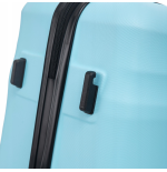 Walizka twarda kabinowa ABS VULT01 S LIGHT BLUE 38 l WINGS