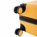 Walizka WINGS twarda kabinowa ABS CT01 S YELLOW 38 l
