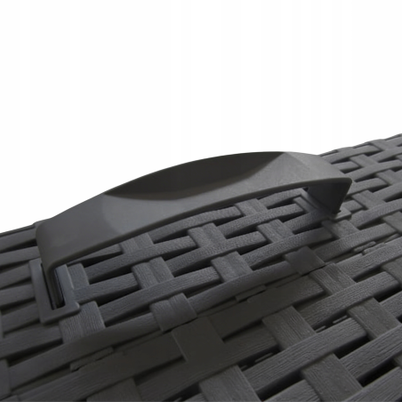 Leżak metal SL01-C SZARY