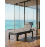 Leżak metal SL01-C SZARY