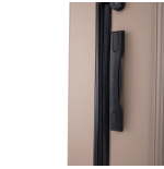 Walizka WINGS twarda kabinowa ABS CT01 S CHAMPAGNE 38 l