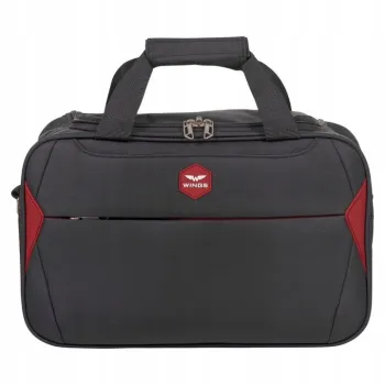 Torba podróżna bagaż Do Samolotu Na Ramię 40x20x25 Ryanair Kabinowa SZARA