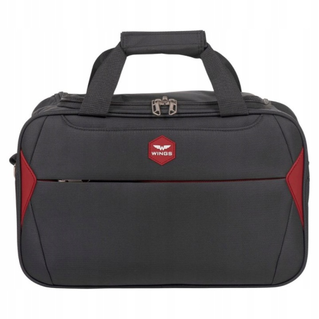 Torba podróżna bagaż Do Samolotu Na Ramię 40x20x25 Ryanair Kabinowa SZARA