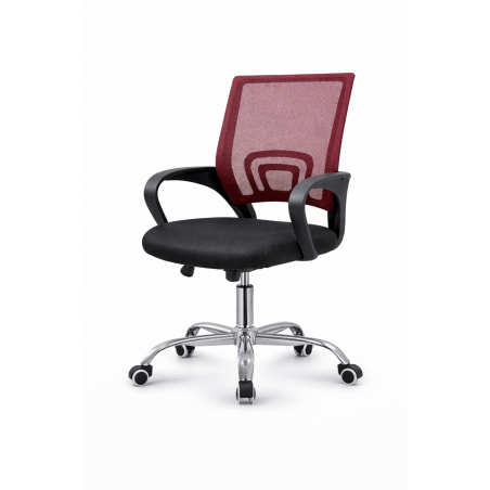 FOTEL KRZESŁO BIUROWE Z55 CZERWONY DLA DZIECI