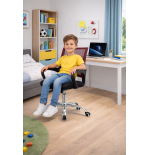 FOTEL KRZESŁO BIUROWE Z55 CZERWONY DLA DZIECI