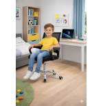 FOTEL KRZESŁO BIUROWE Z55 BLACK DLA DZIECI