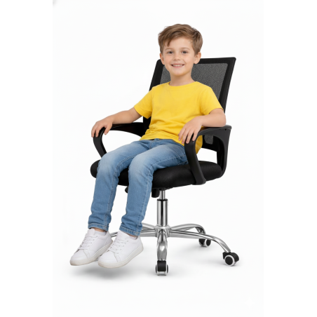 FOTEL KRZESŁO BIUROWE Z55 BLACK DLA DZIECI