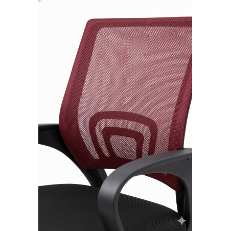 FOTEL KRZESŁO BIUROWE Z55 CZERWONY DLA DZIECI