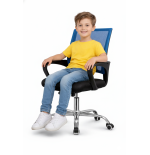 FOTEL KRZESŁO BIUROWE Z55 NIEBIESKI DLA DZIECI