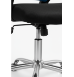 FOTEL KRZESŁO BIUROWE Z55 NIEBIESKI DLA DZIECI