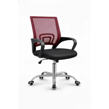 FOTEL KRZESŁO BIUROWE Z55 CZERWONY DLA DZIECI