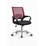 FOTEL KRZESŁO BIUROWE Z55 CZERWONY DLA DZIECI