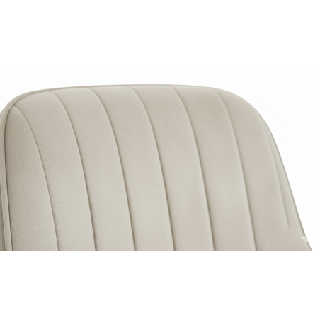 Krzesło/fotel biurowy dla gabinetu, pracowni, kosmetyczne NOTO velur BEŻOWY