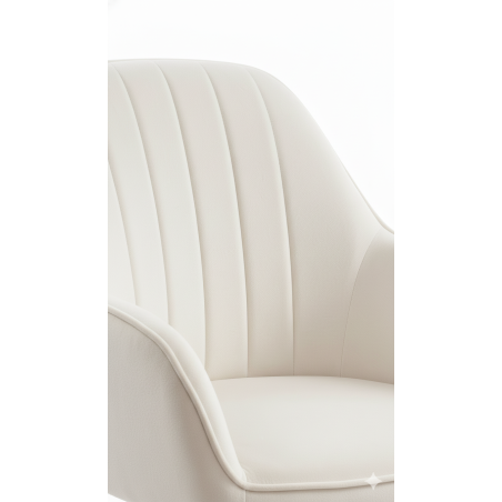 Krzesło/fotel biurowy dla dziecka, salonu, pracowni TRIVAGO PREMIUM BEŻOWY