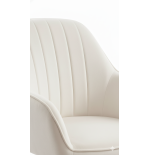 Krzesło/fotel biurowy dla dziecka, salonu, pracowni TRIVAGO PREMIUM BEŻOWY