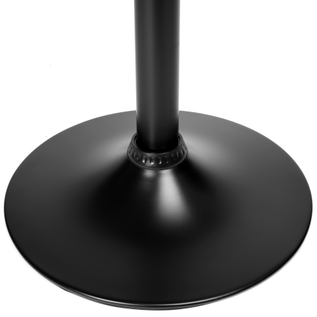 Hoker regulowany loftowy Toledo czarny velvet BL