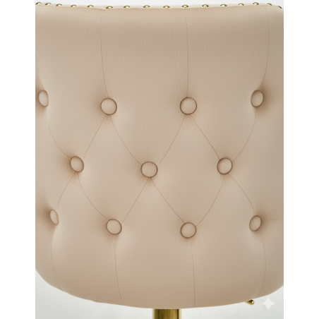 Hoker barowy,do kuchni, salonu, pokoju, wyspa elegancki VELVET BEŻOWY GL