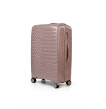 Walizka podróżna, duża, VINCI - PP450 L kawowa, Polipropylen, TSA